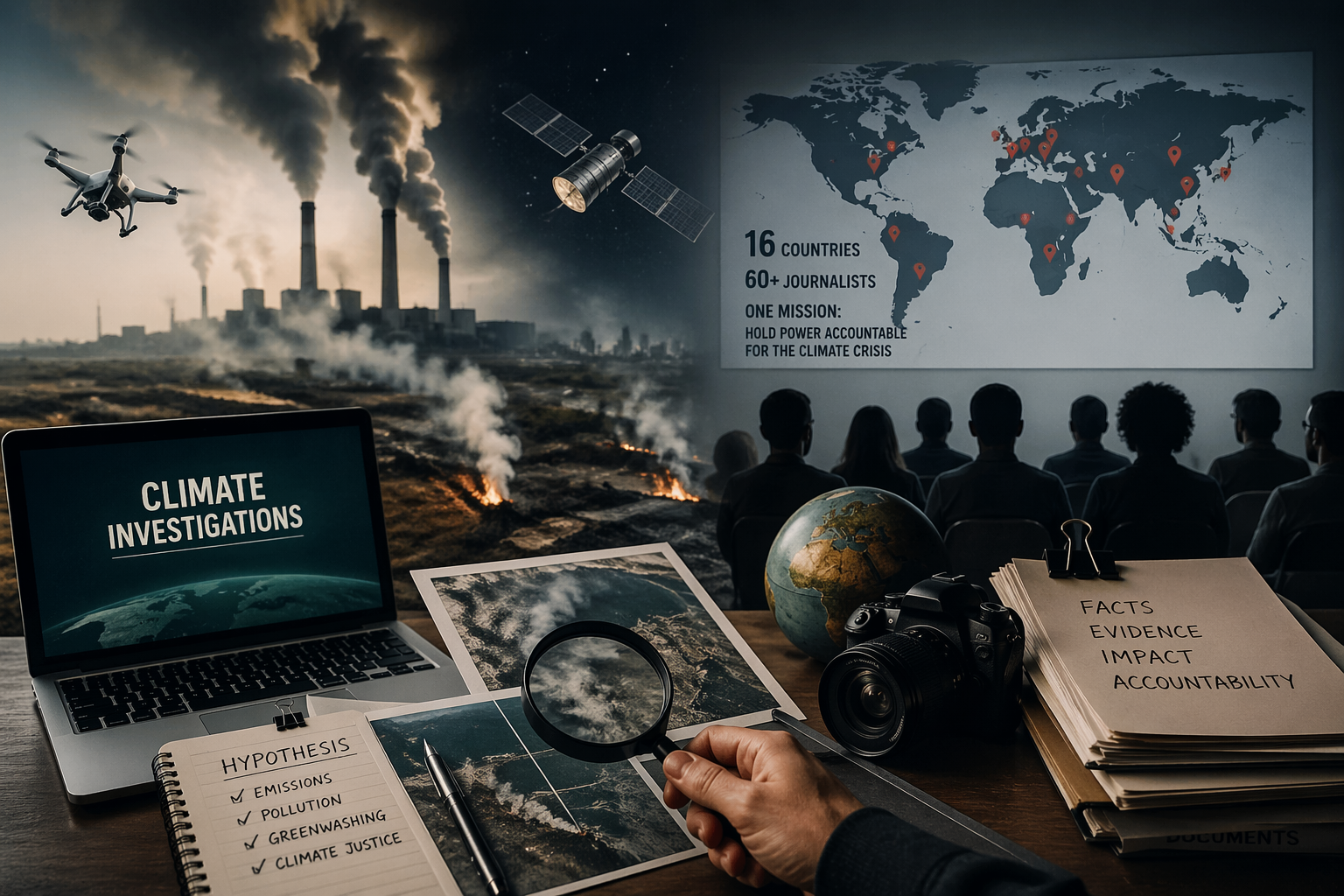 ARIJ Trains 60+ Journalists from 16 Countries on Climate Investigations and Disinformation